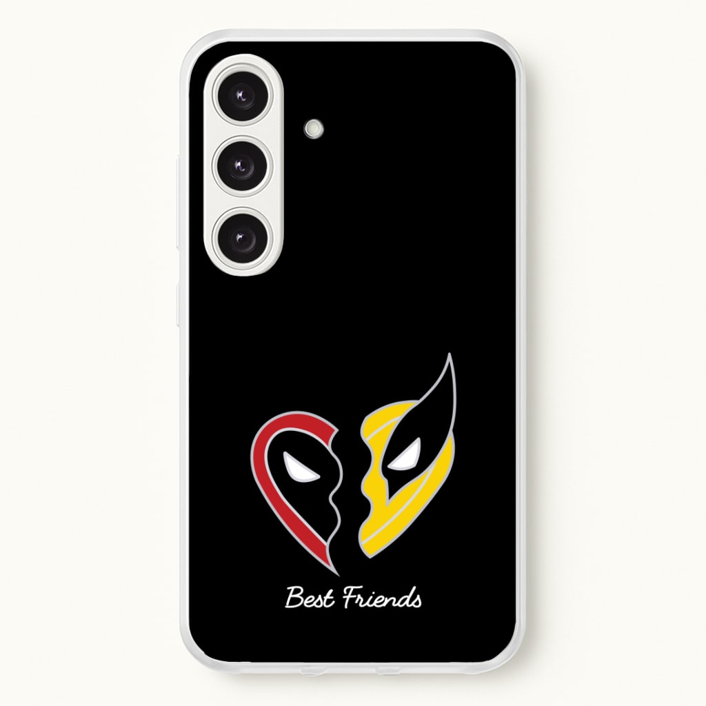 Superhero Best Friends Locket Phone Case