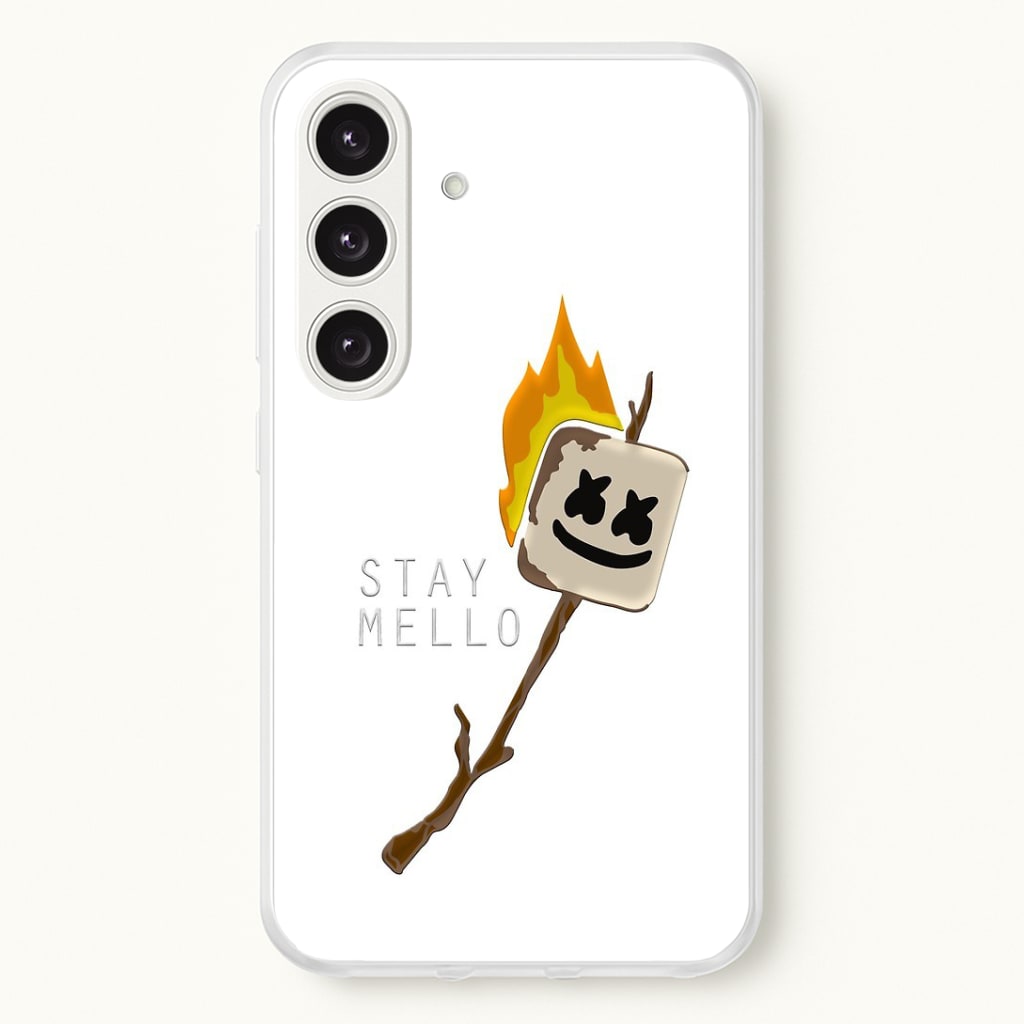 Stay Mello White Helmet DJw - White Helmet DJ Phone Case