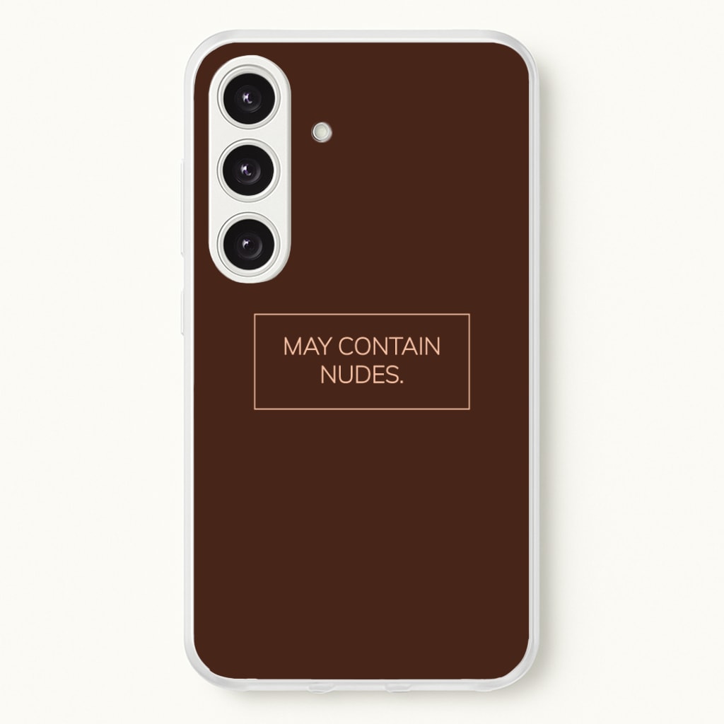 May Contain Nudes Phone Case