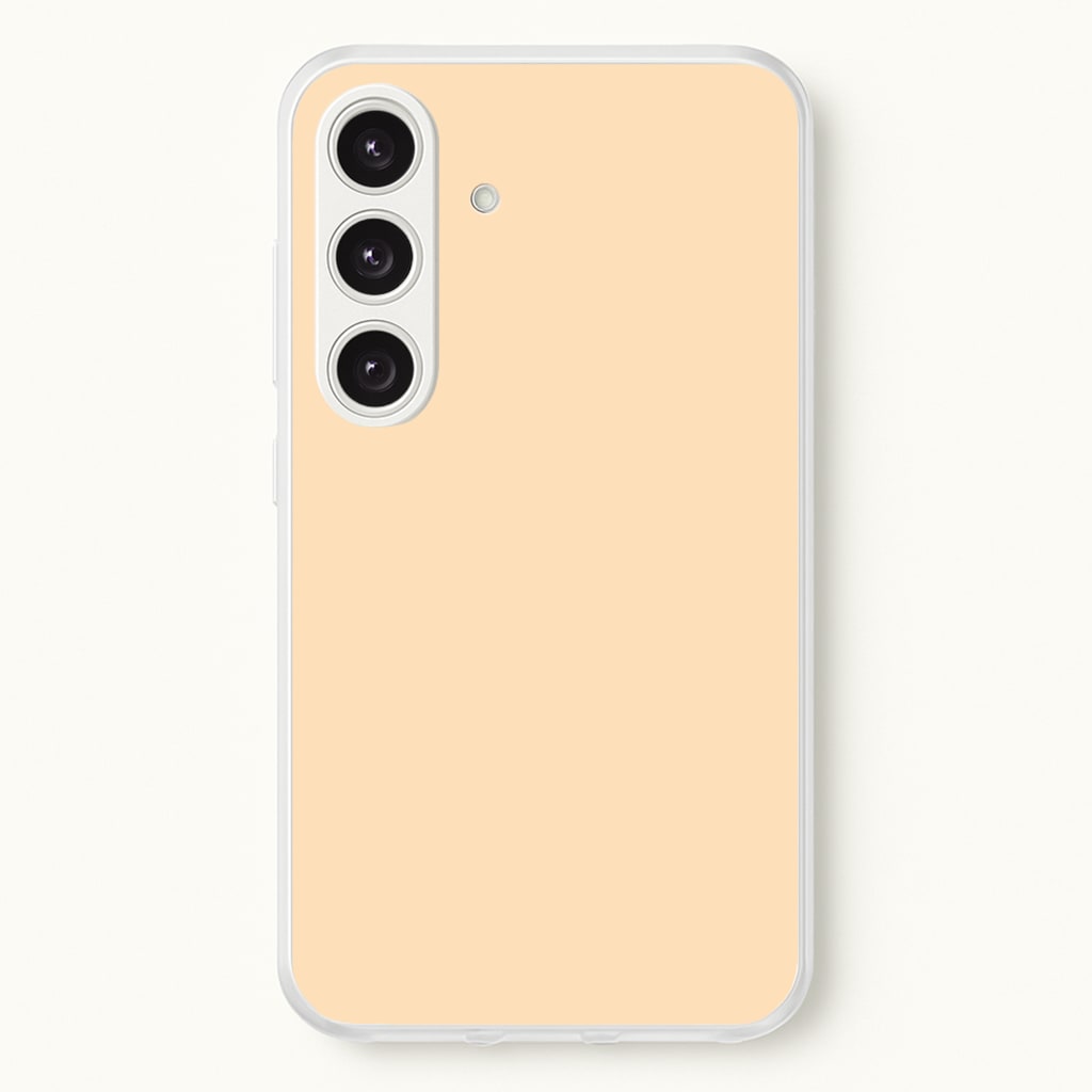 Back To Casics - Pretty Pastels - Plain Orange Phone Case