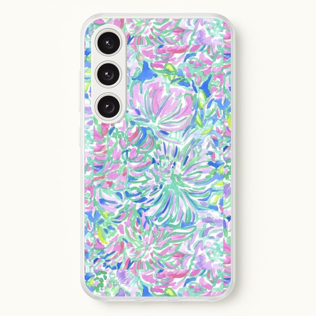 Colourful Floral Painting Phone Case