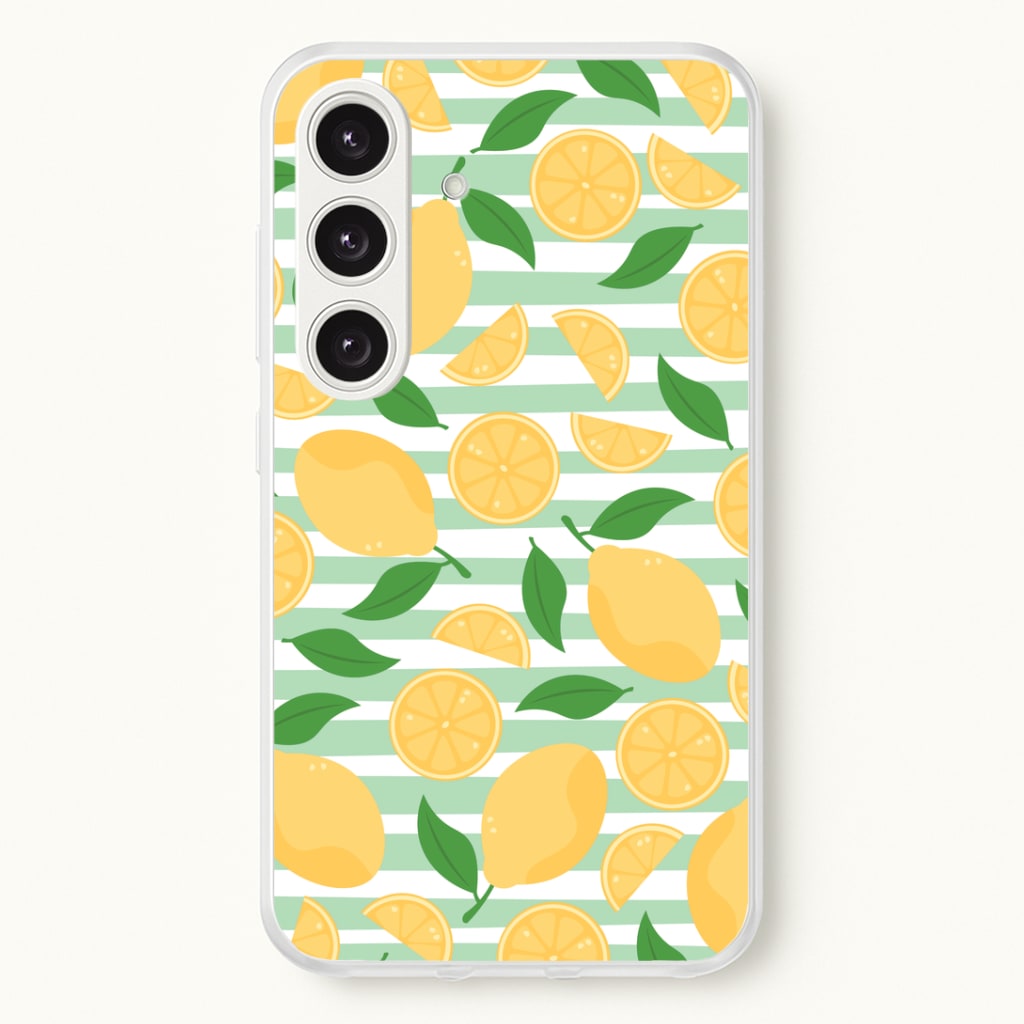 Lemons Pattern - Summer Phone Case