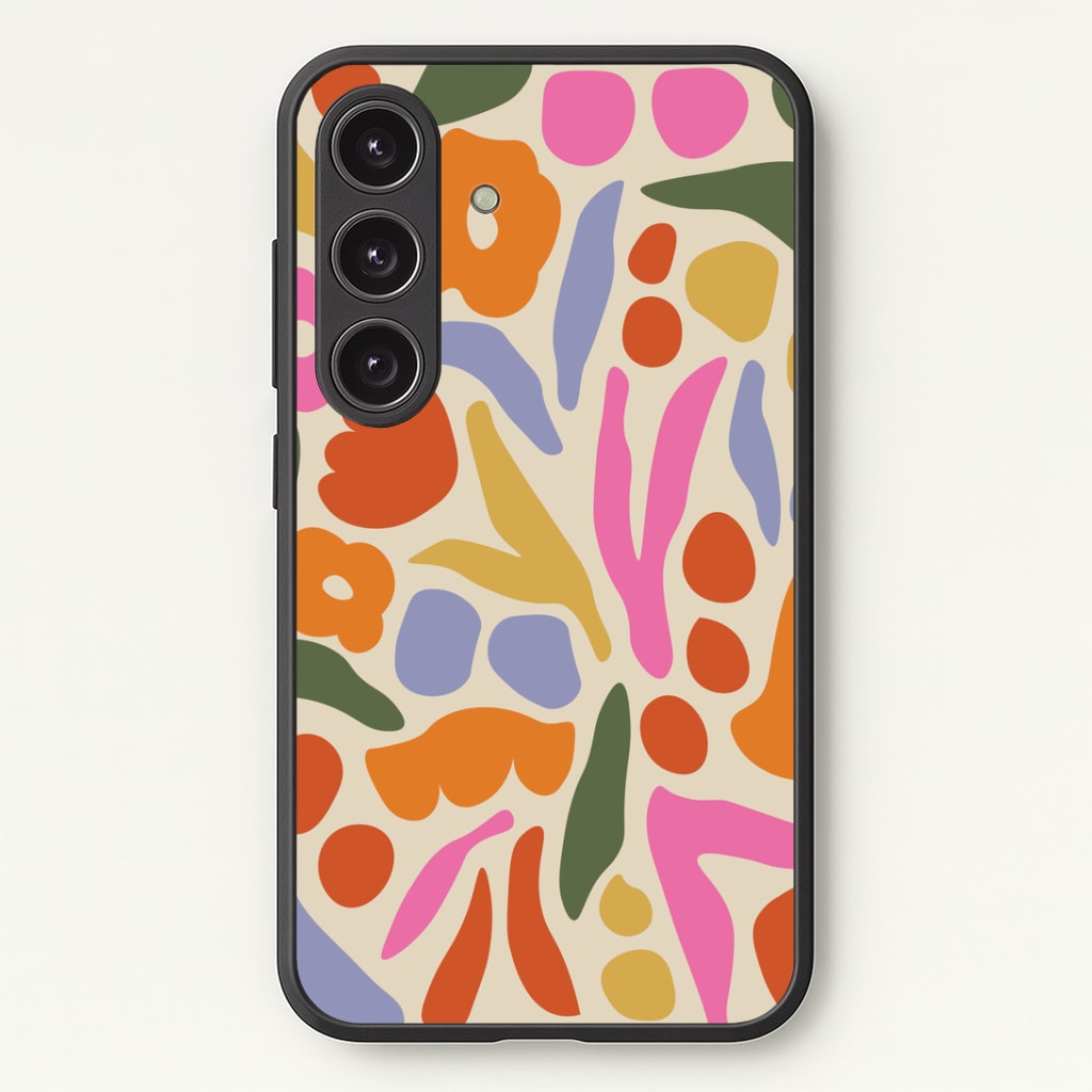 Abstract Floral Pattern - Floral Phone Case