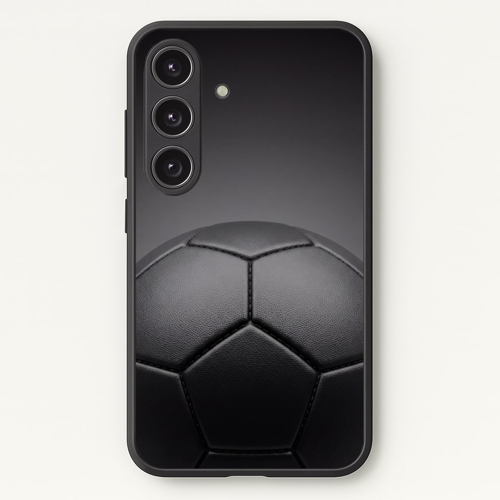 Black Football Phone Case