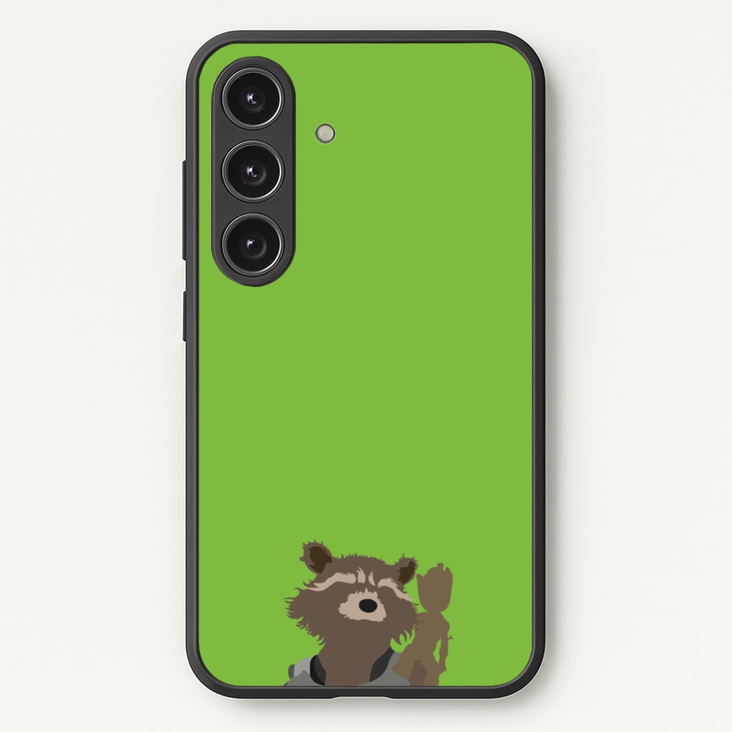 Rocket Raccoon And Groot - GOTG Phone Case