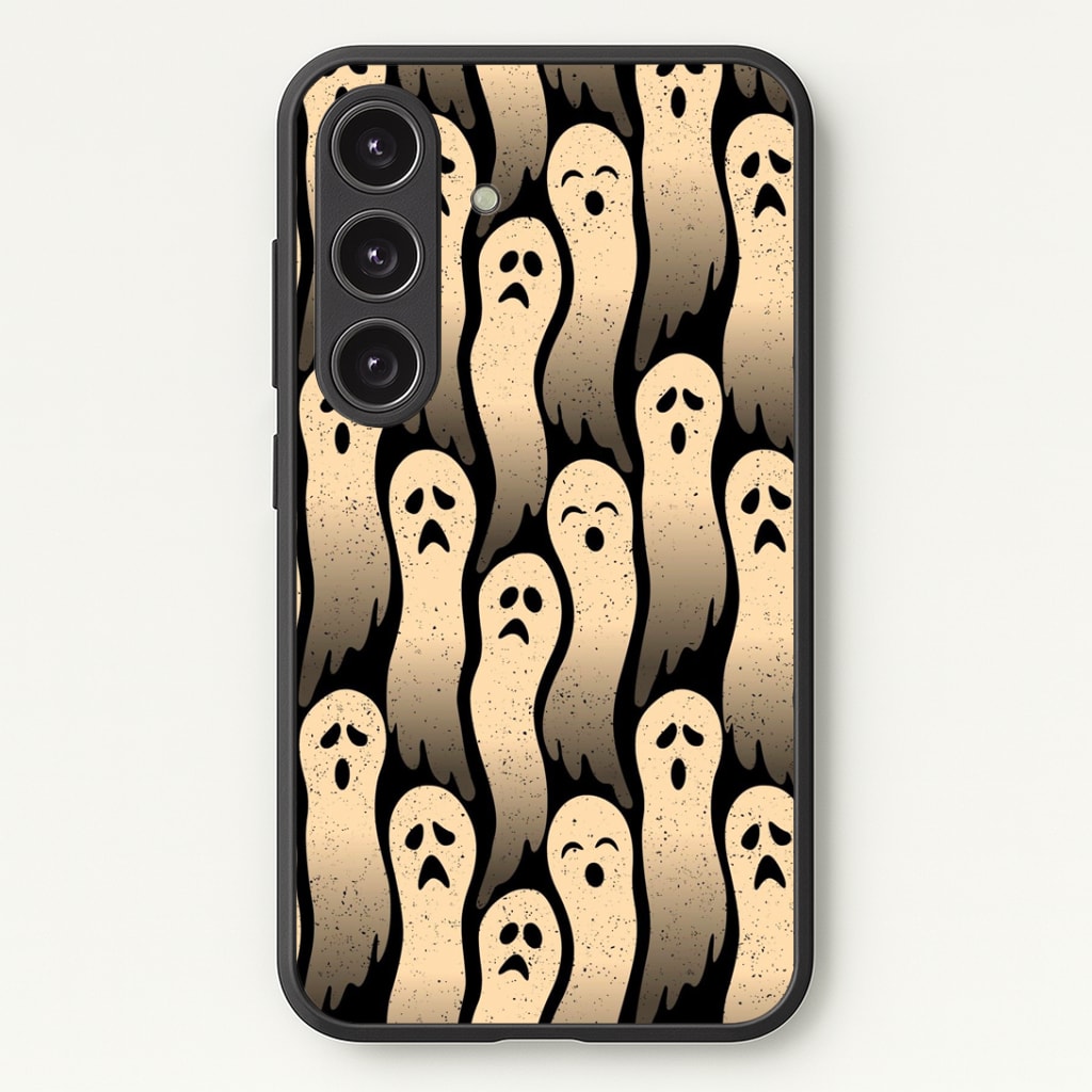 Vintage Wriggly Ghost Pattern Phone Case