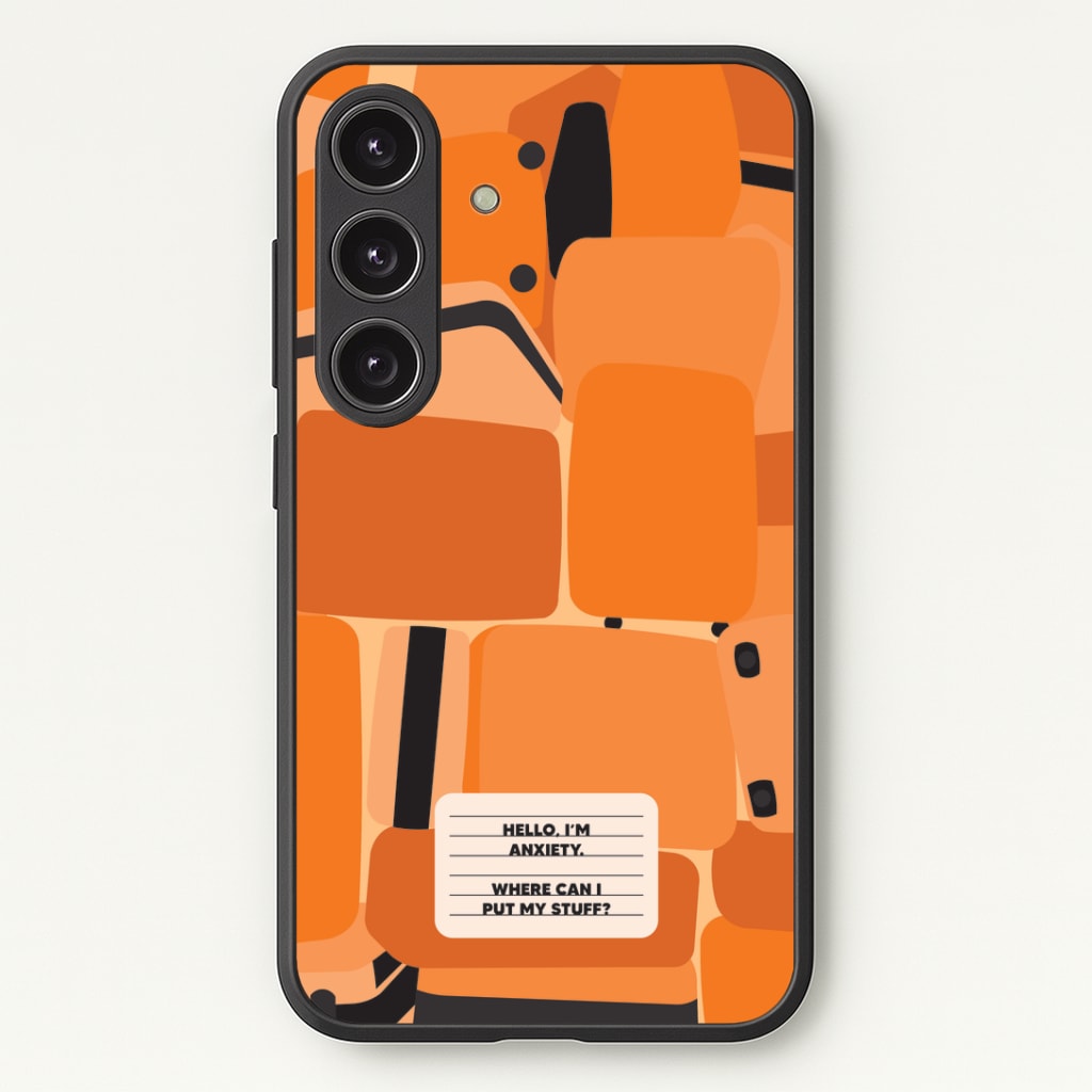 Hello I'm Anxiety - Inside Out Phone Case