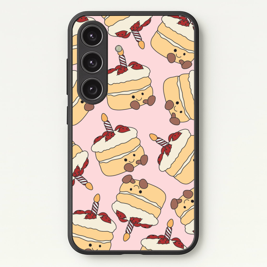 Cake Pattern - Plushy Phone Case