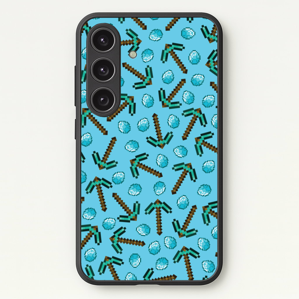 Diamond Axe Pattern Phone Case