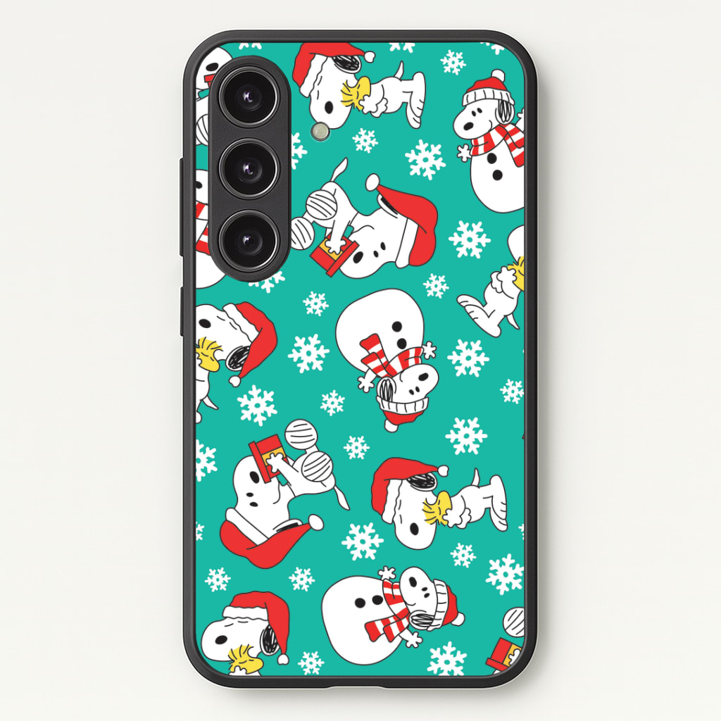 Christmas Cartoon Beagle Pattern Phone Case