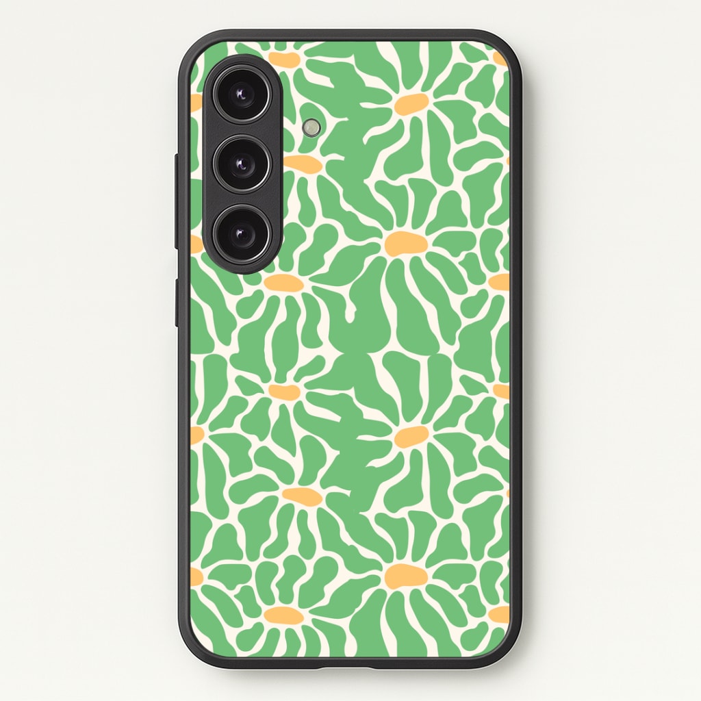 Green Flowers - Summer Phone Case