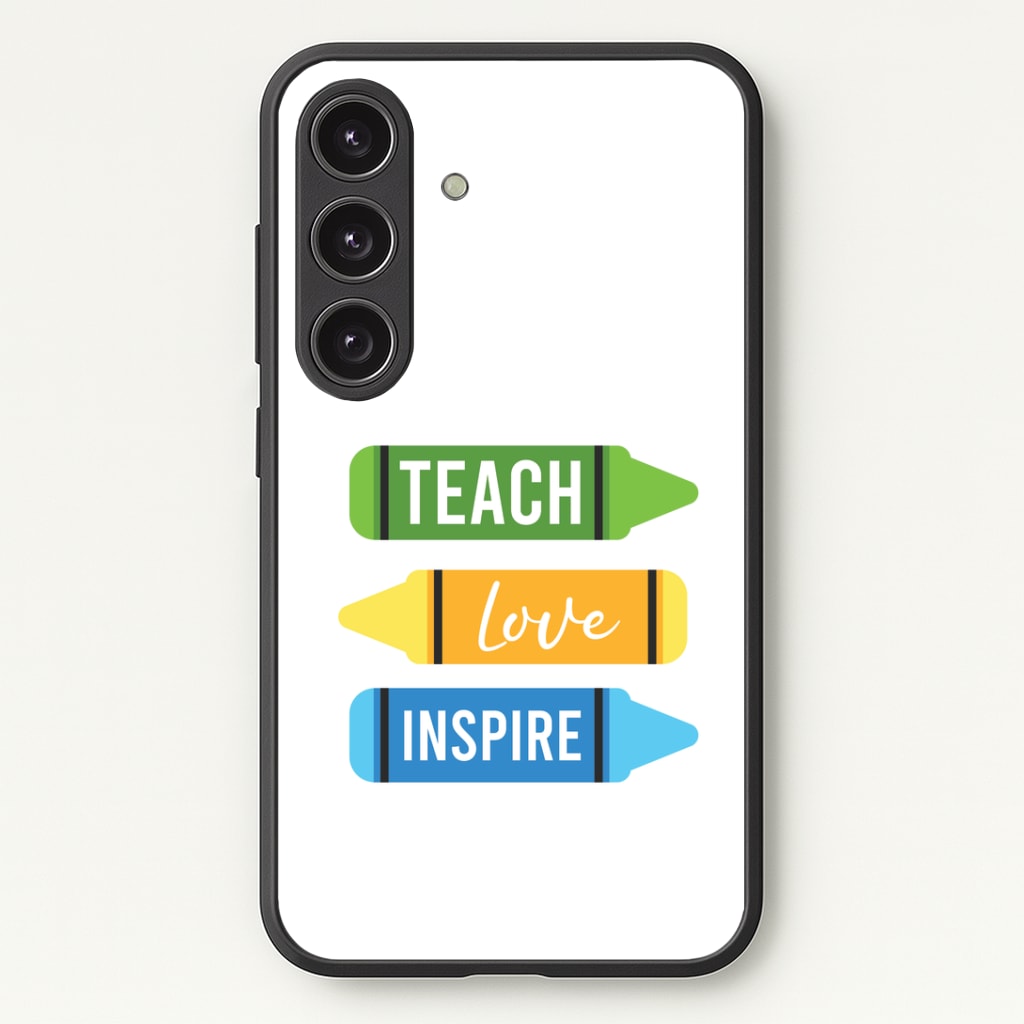 Teach, Love, Inspire Phone Case