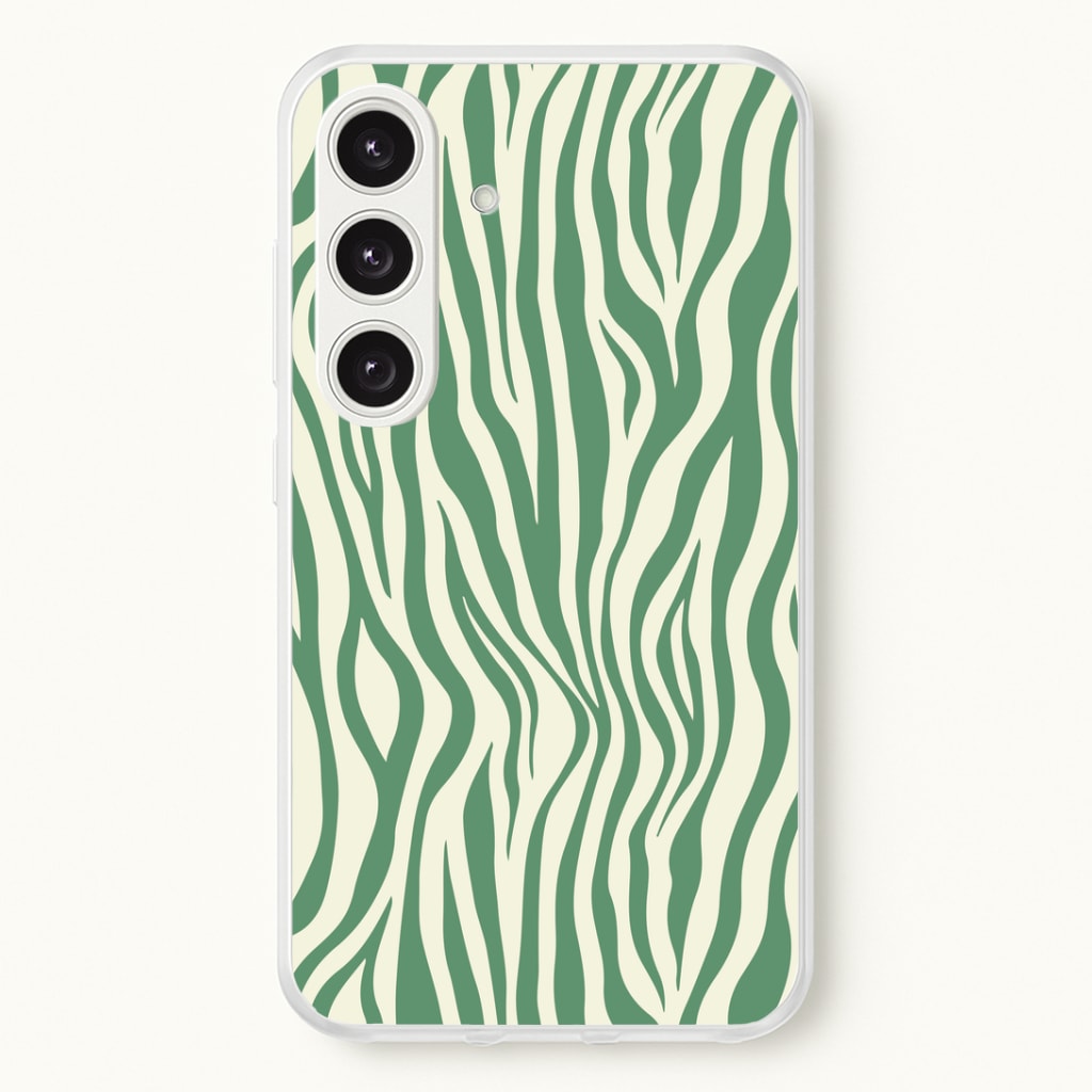 Green Zebra - Animal Patterns Phone Case
