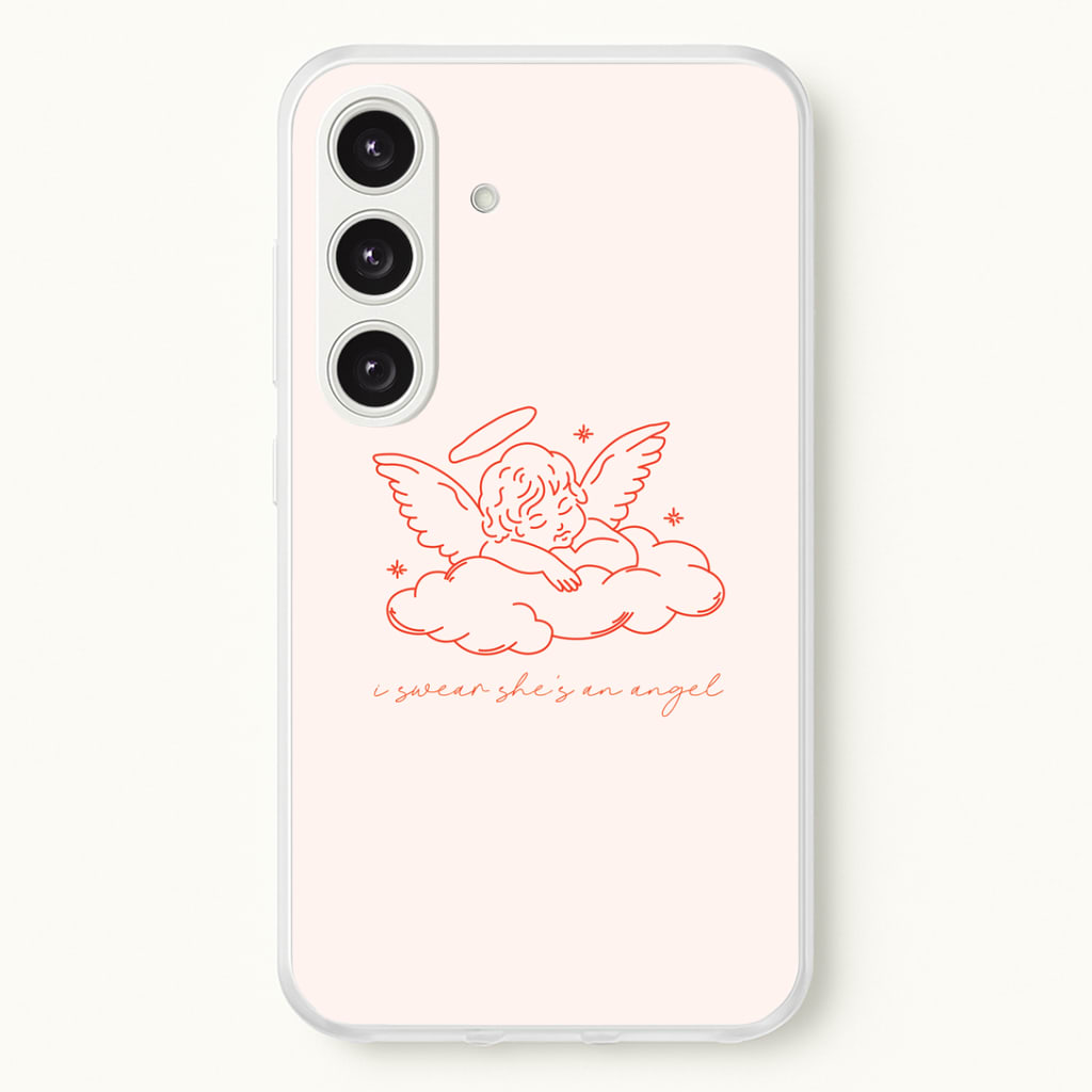 I Swear Shes An Angel - Clean Girl Aesthetic Phone Case