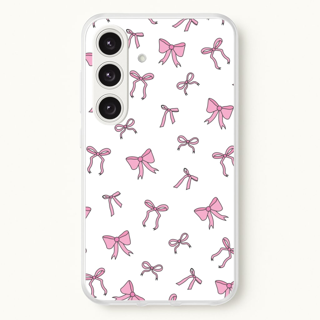 Coquette Variety Pink Bows Pattern Phone Case