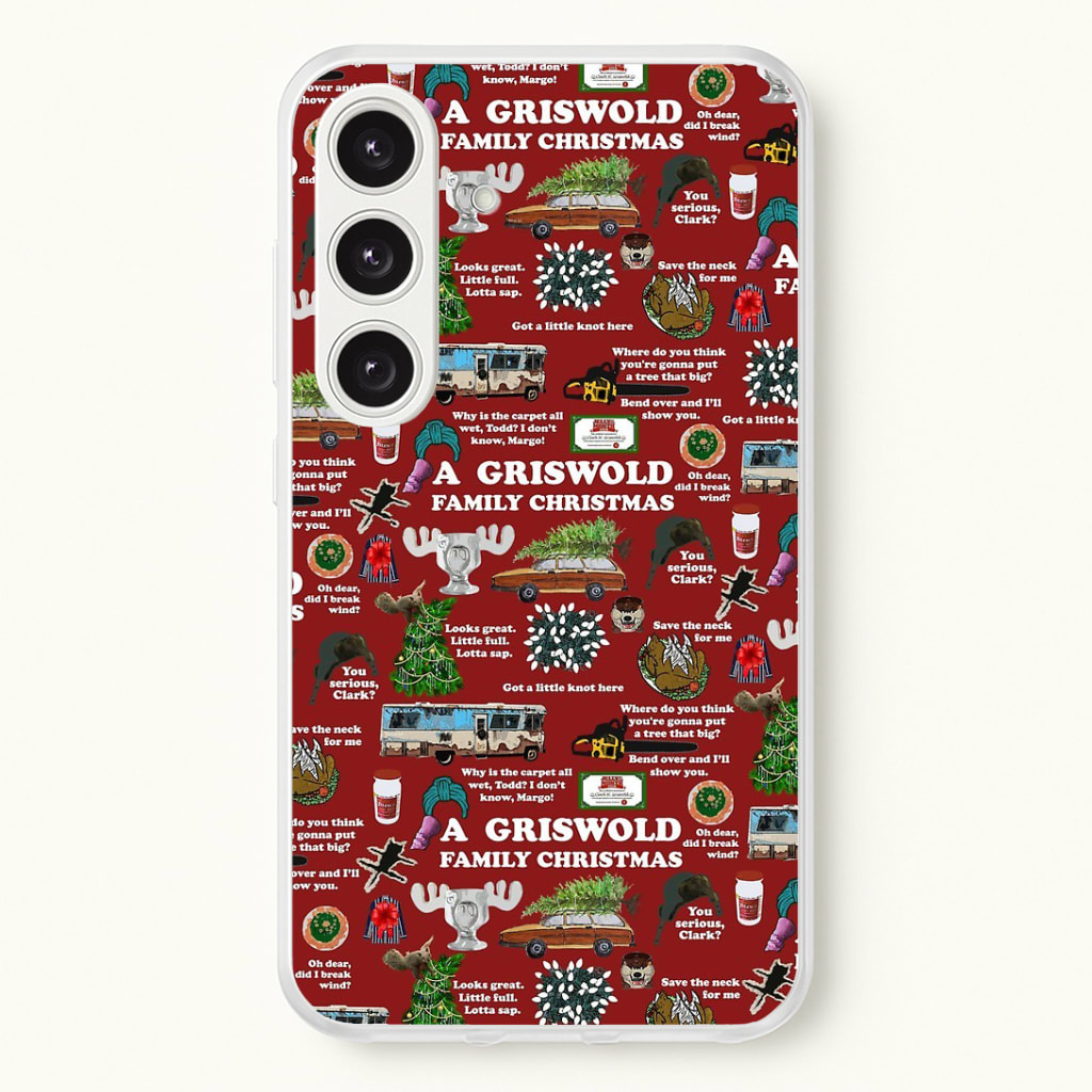 Christmas Holiday Collage Phone Case