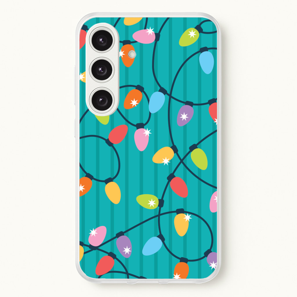 Funky Christmas Lights Pattern Phone Case