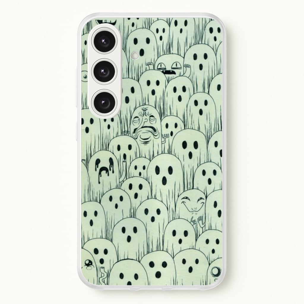 Droopy Ghost Pattern Phone Case