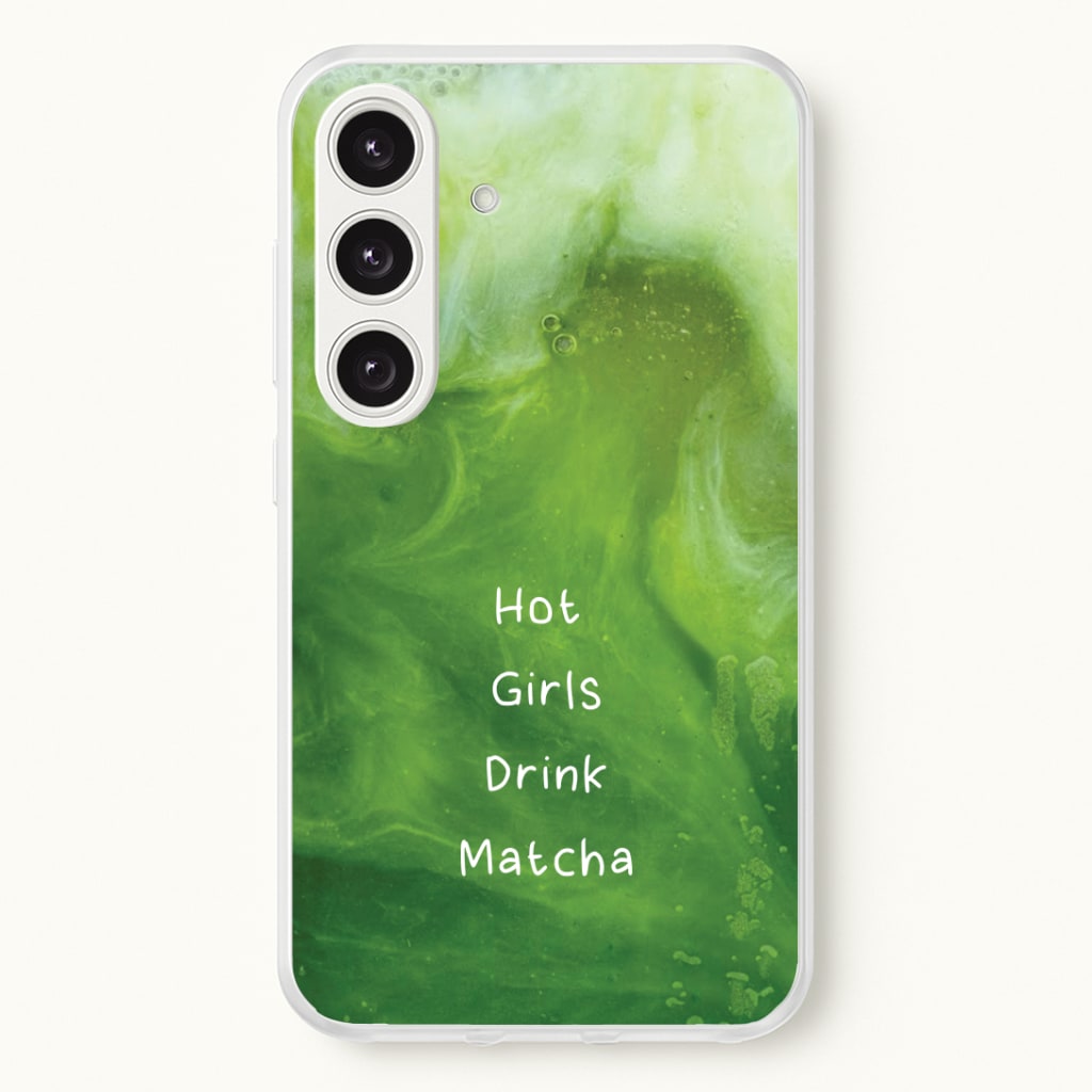 Hot Girls Drink Matcha Phone Case
