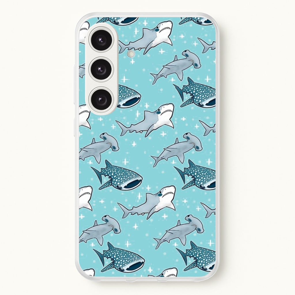 Shark Pattern Phone Case