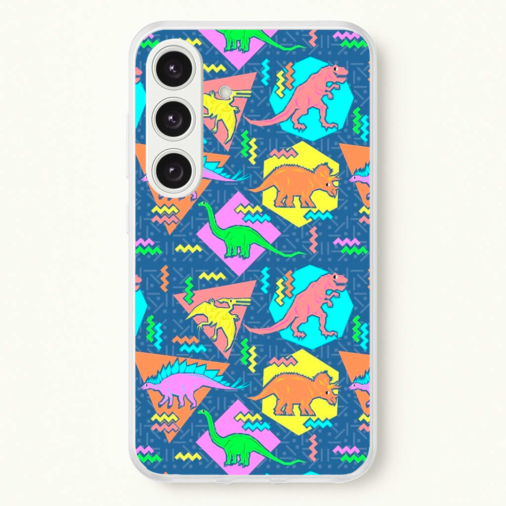 Nineties Dinosaurs Pattern Phone Case