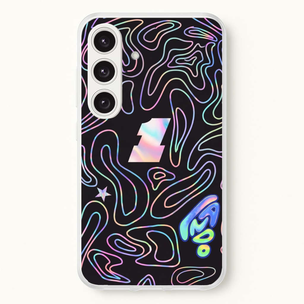 Black and Neon Norris Phone Case
