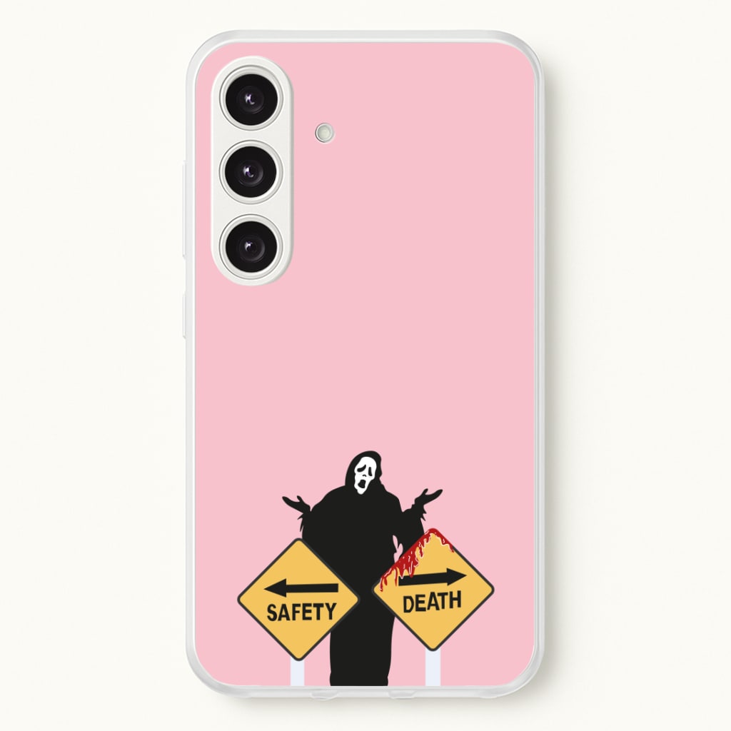 Safety Or Death - Scream Phone Case