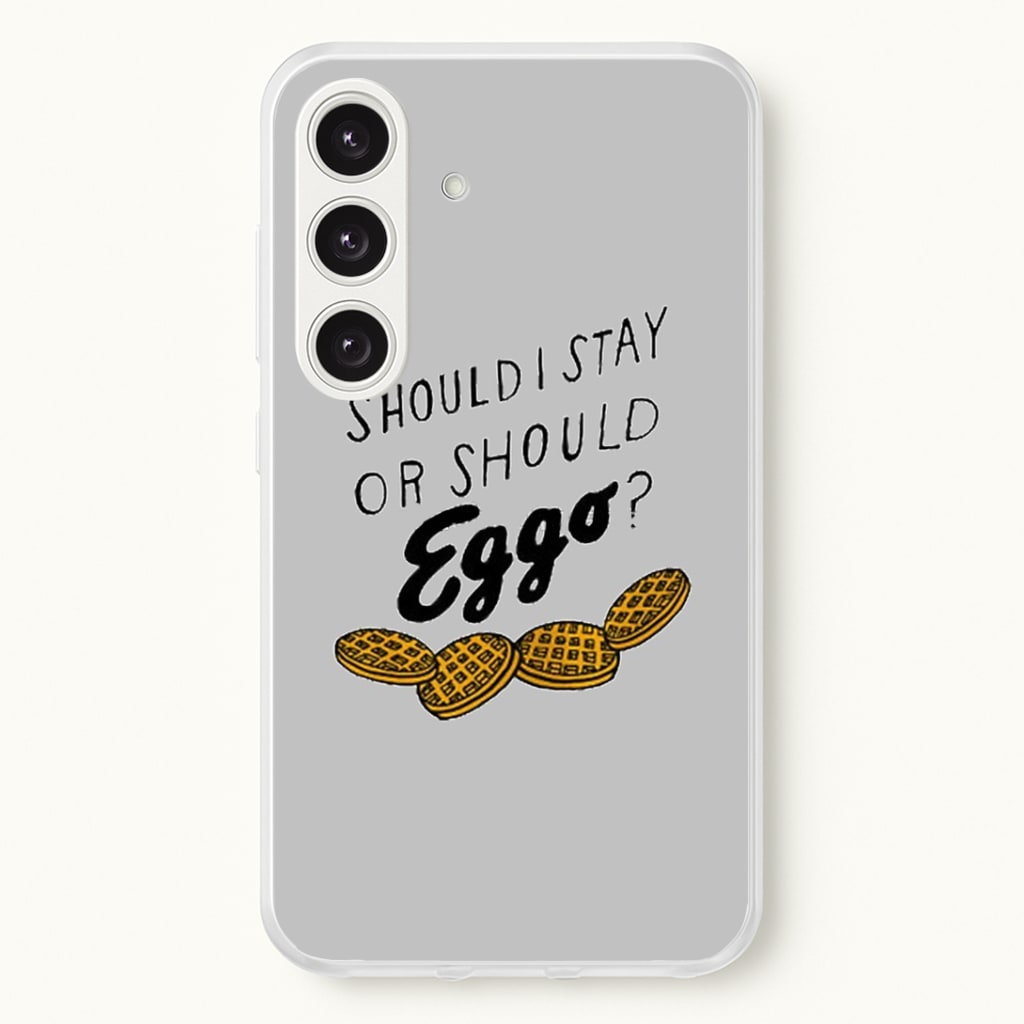 Should I Stay Or Should I Eggo Phone Case