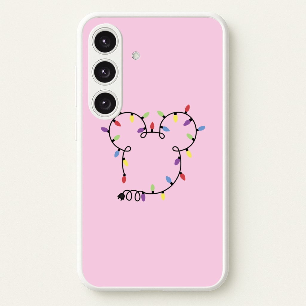 Mouse Christmas Lights Christmas Phone Case