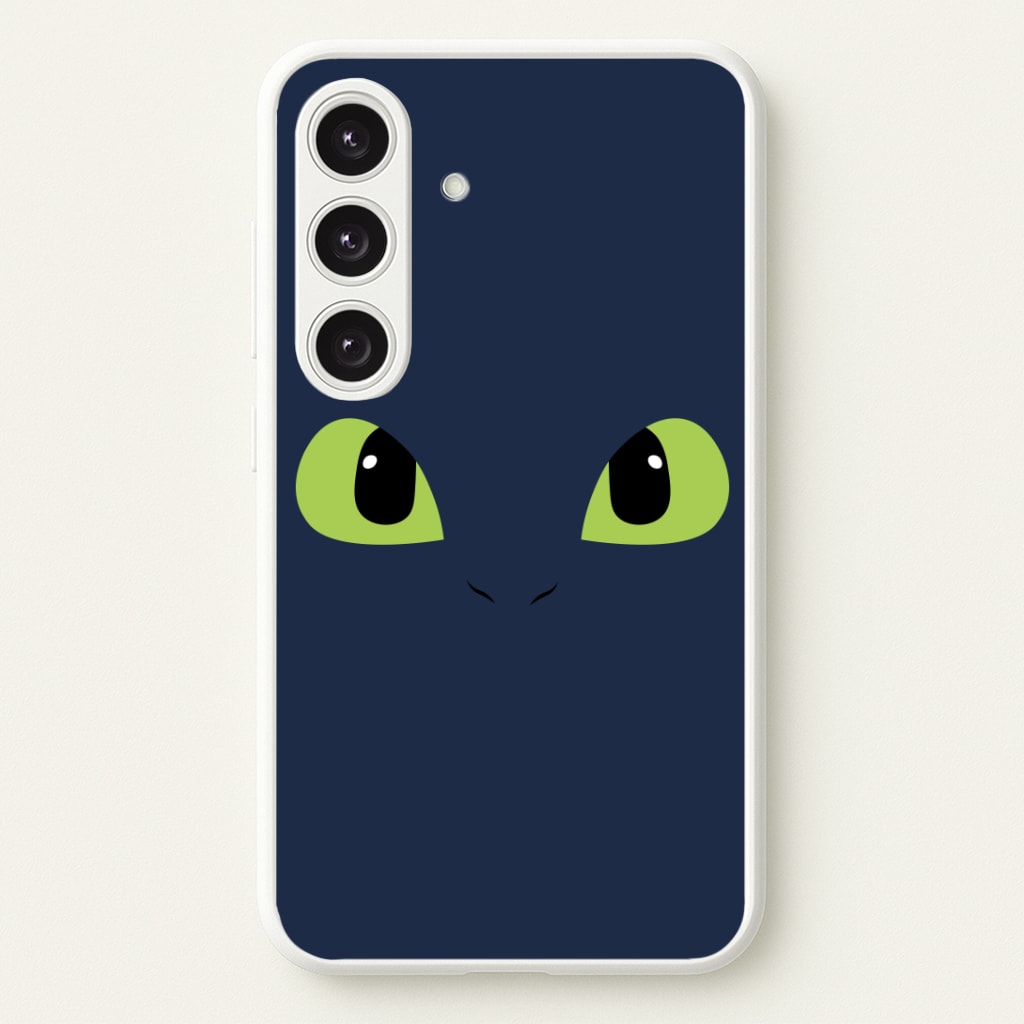 Black Fury Dragon Face Phone Case