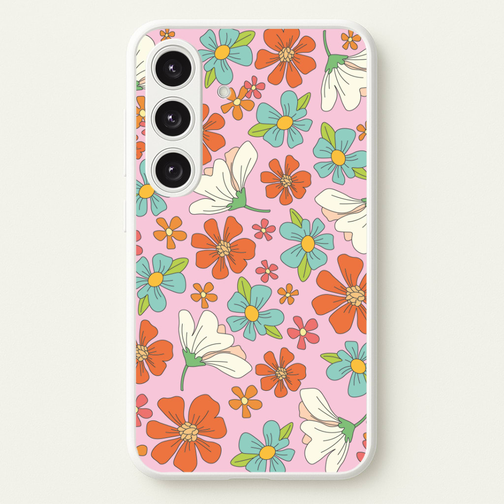Pink Flower Pattern - Mothers Day Phone Case