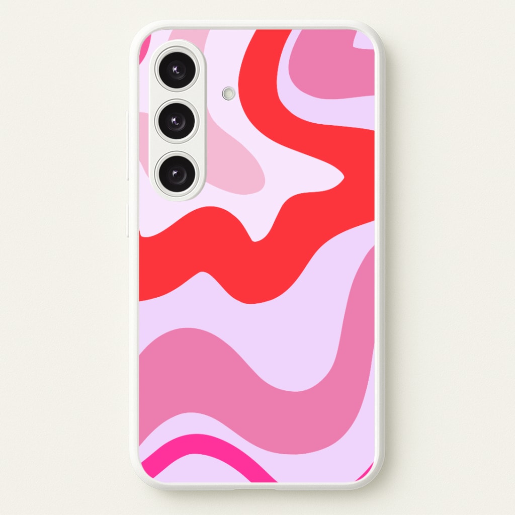 Purple & Pink Abstract Phone Case