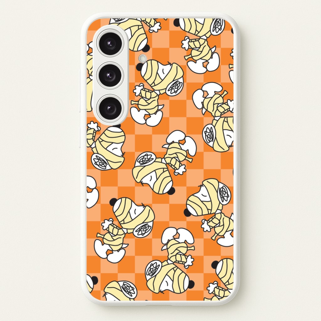 Mummy Cartoon Beagle Pattern Phone Case