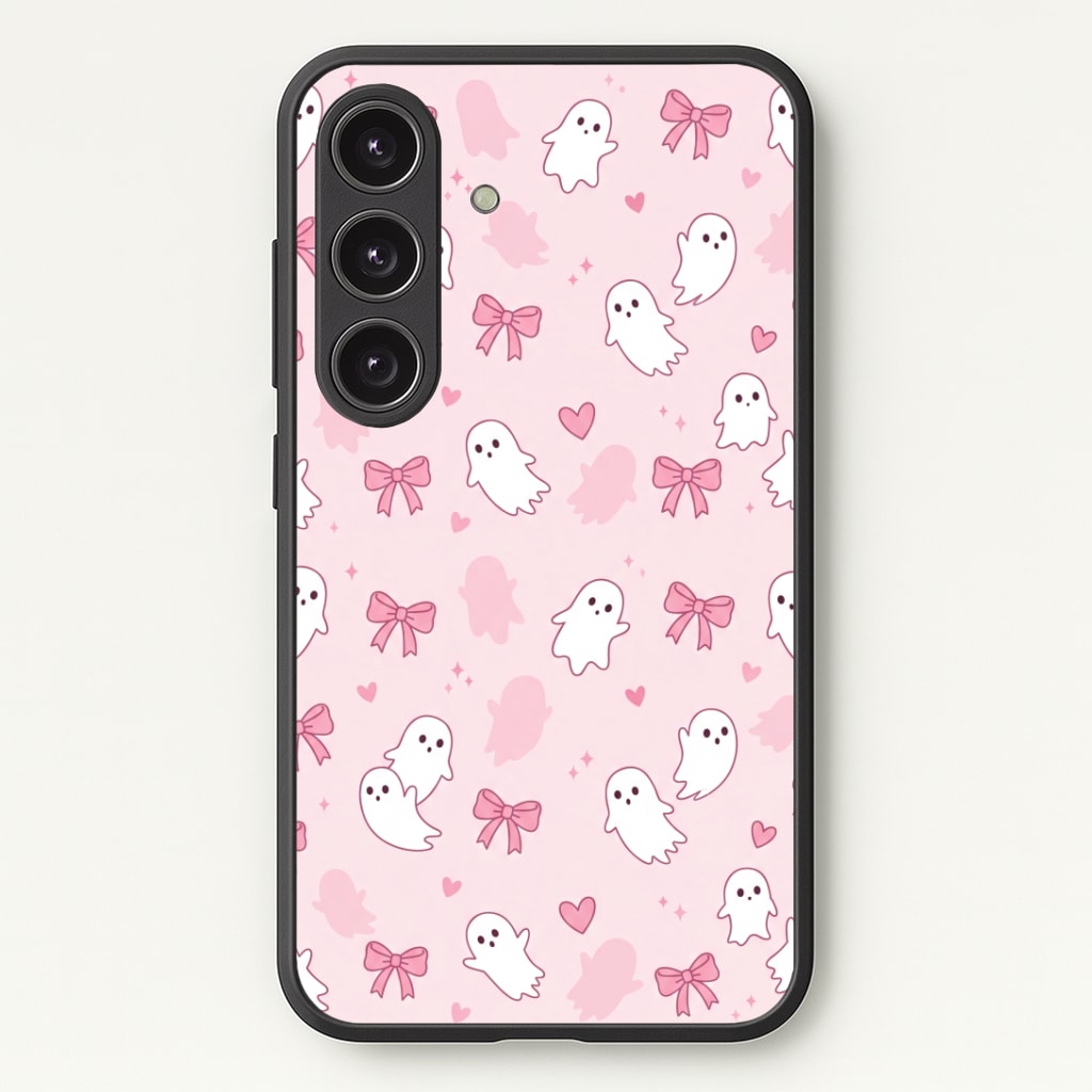 Pink Ghosts And Bows Phone Case