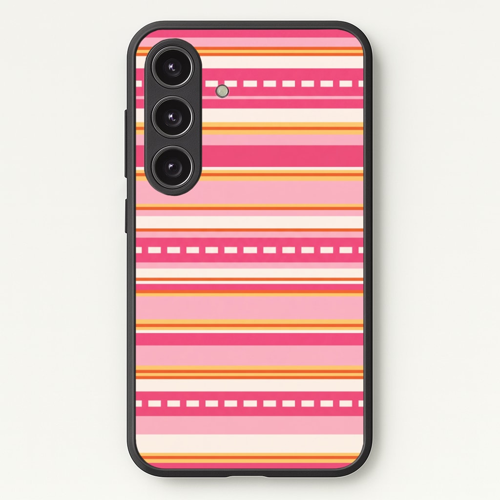 Sunset Stripe Bands Phone Case