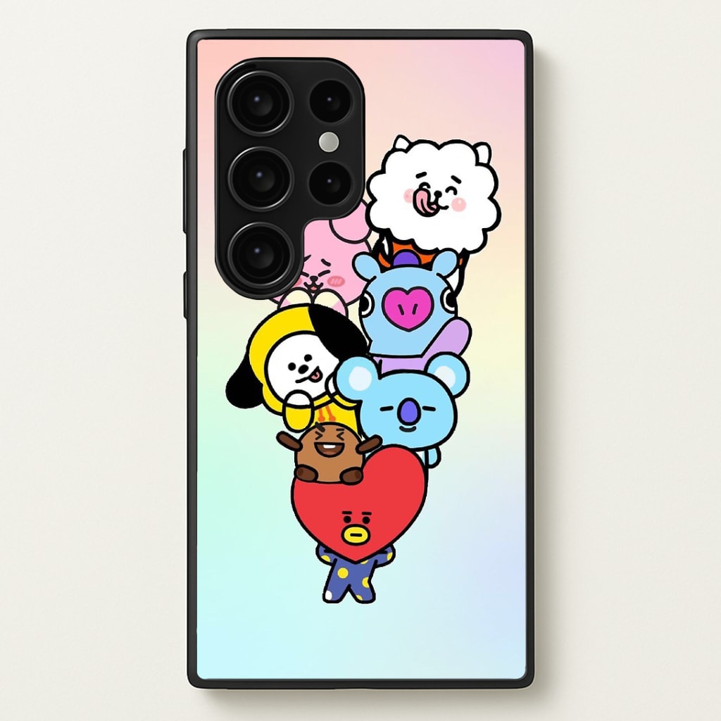 Pastel BT21 - K Pop Phone Case