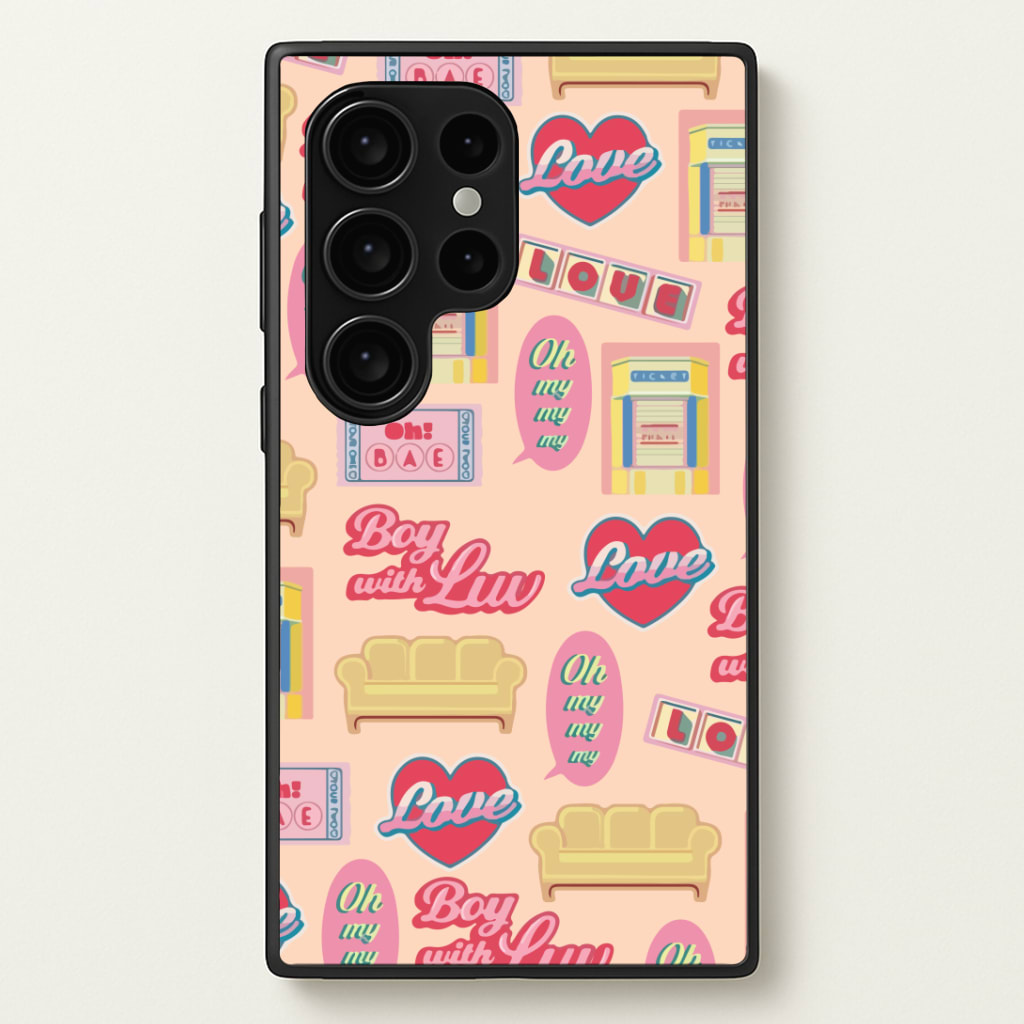 K-Pop Band Icon Pattern Phone Case