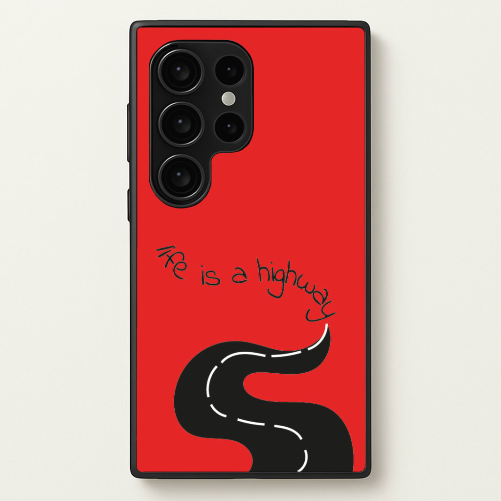 Life Is A Highway - Cars Phone Case