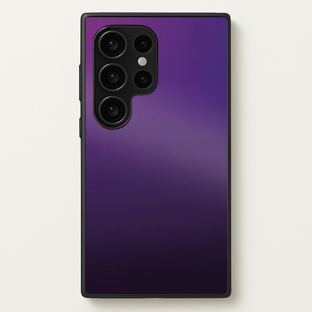 Back to Casics - Midnight Violet Fade Phone Case