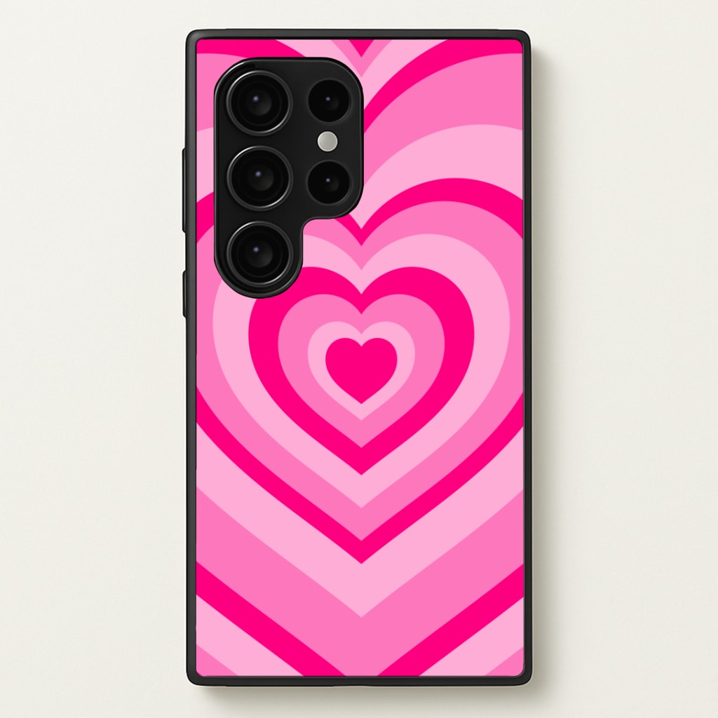 Pink - Colourful Hearts Phone Case