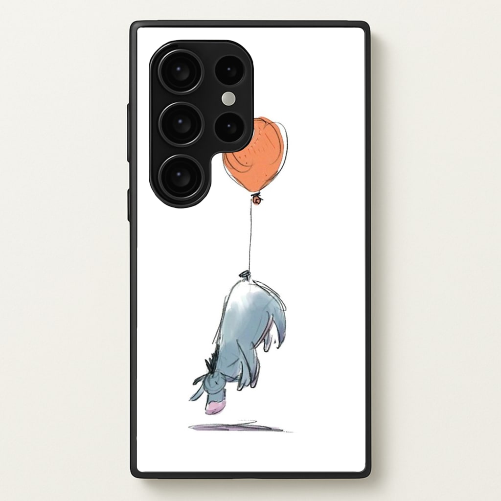 Donkey And His Balloon Phone Case