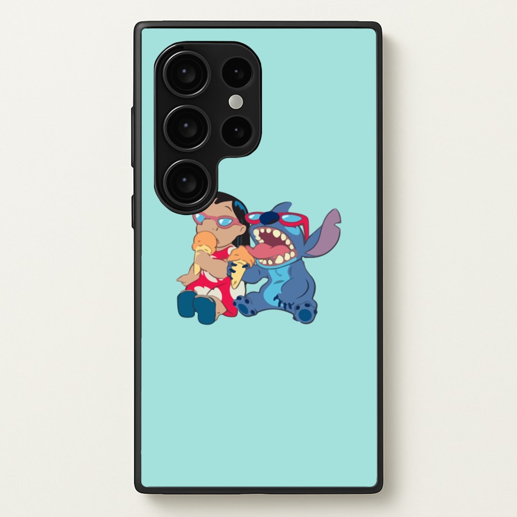 Ice Cream Alien Blue Phone Case
