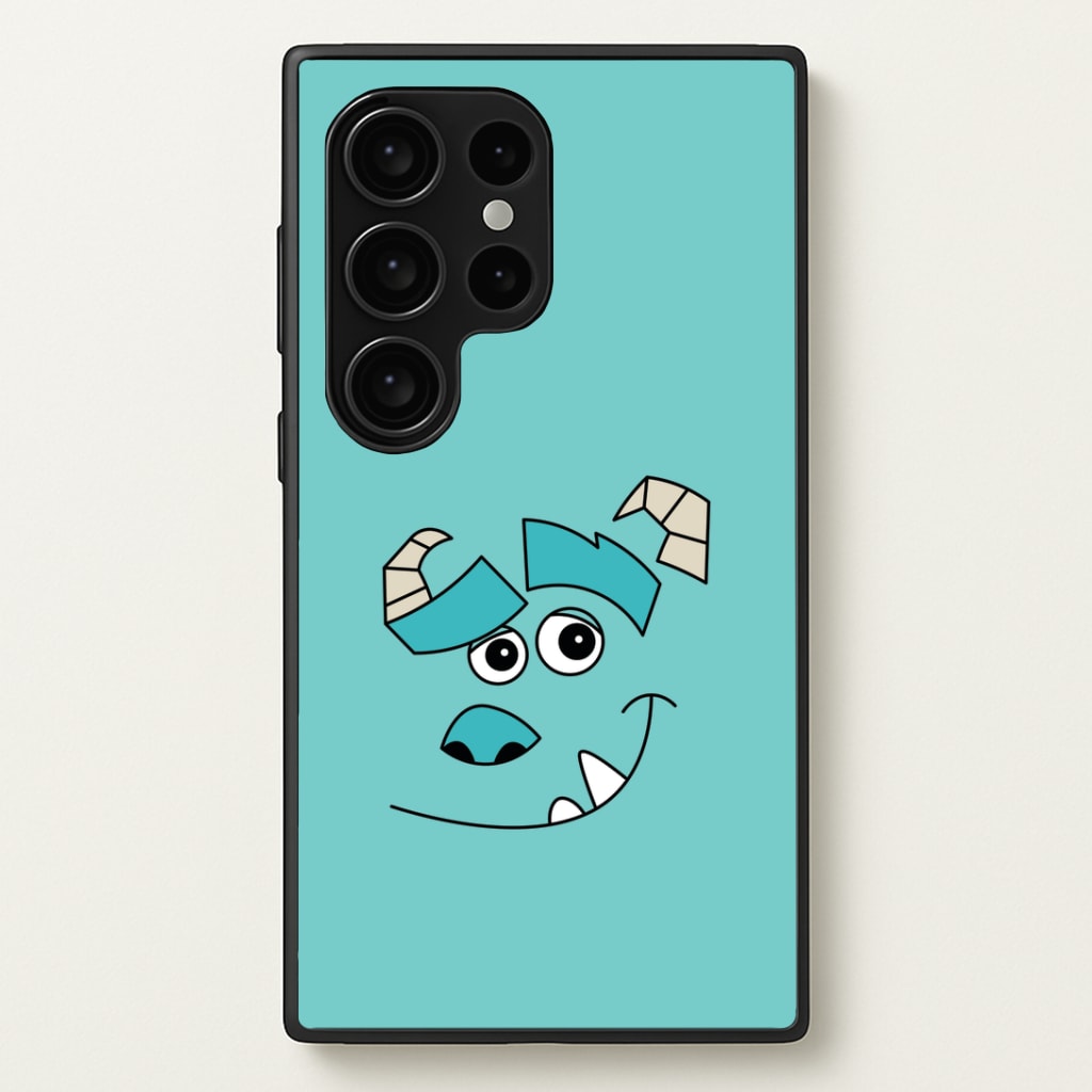 Blue Monster Face Phone Case