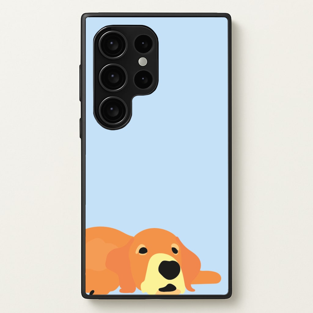 Laying and chilling - Dog Patterns Phone Case