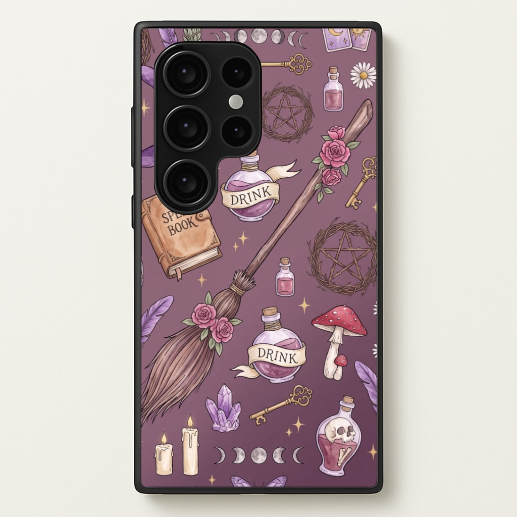 Dusty Violet Witchcraft Phone Case