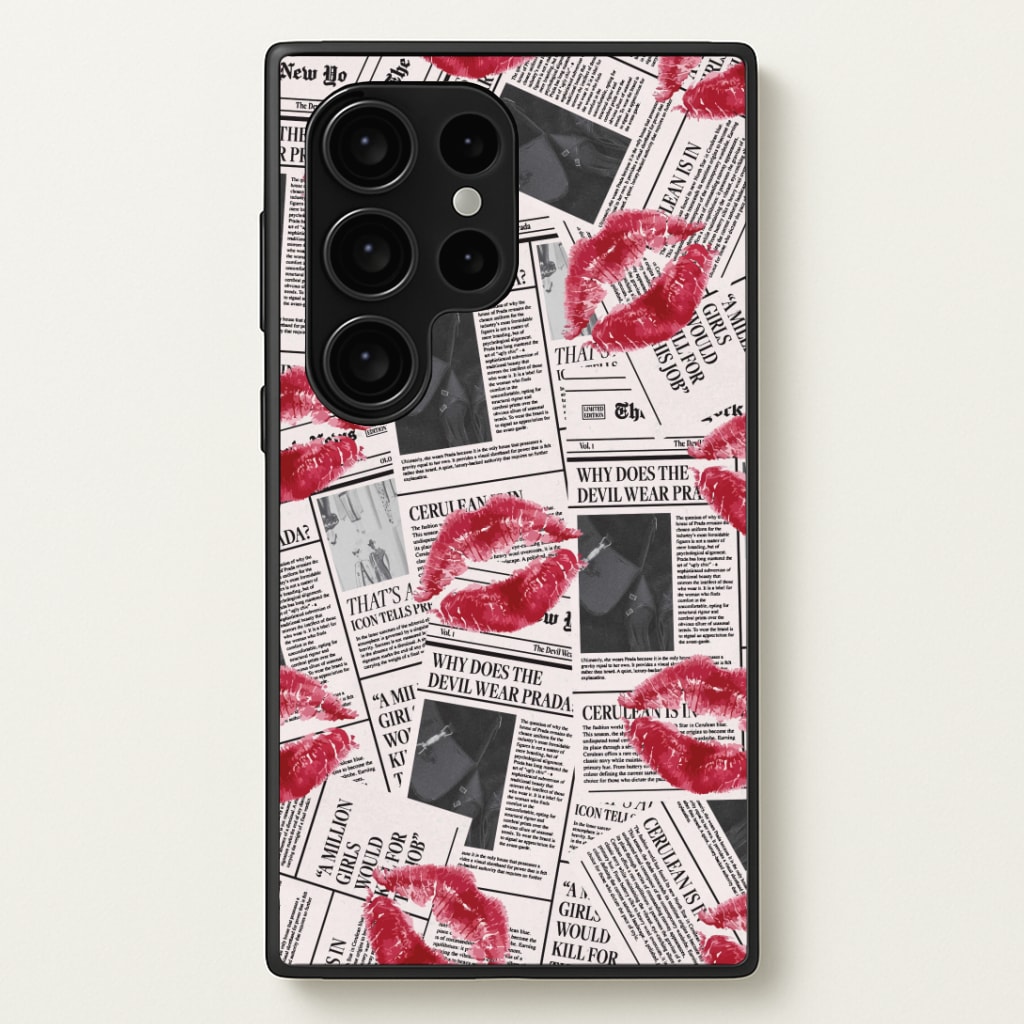 Front Page Kisses Phone Case