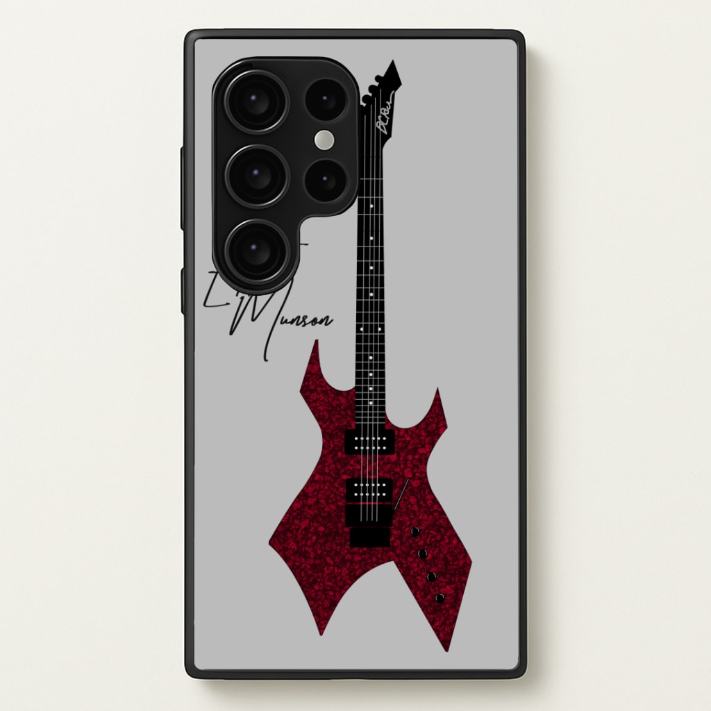 Eddie Munson Guitar Phone Case
