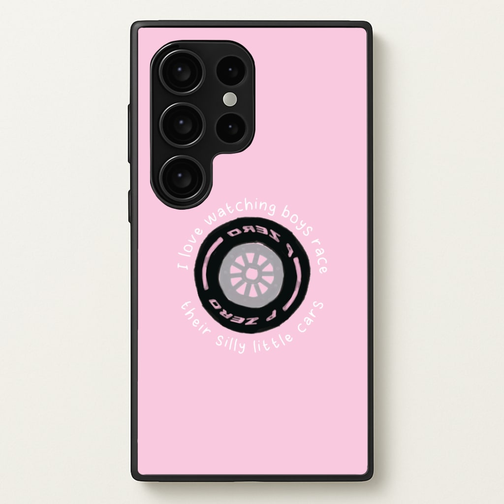 Boys And Their Silly Little Cars Phone Case
