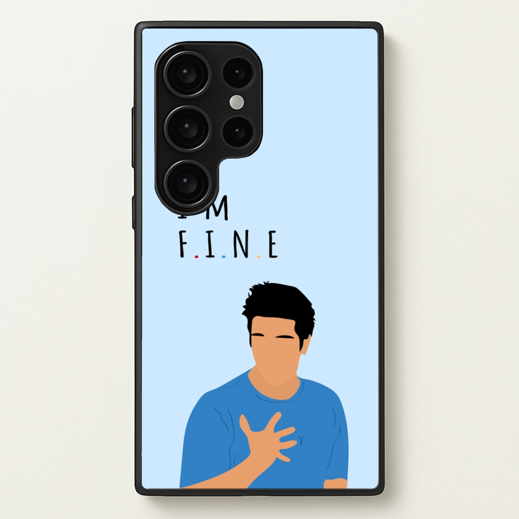I'm Fine Phone Case