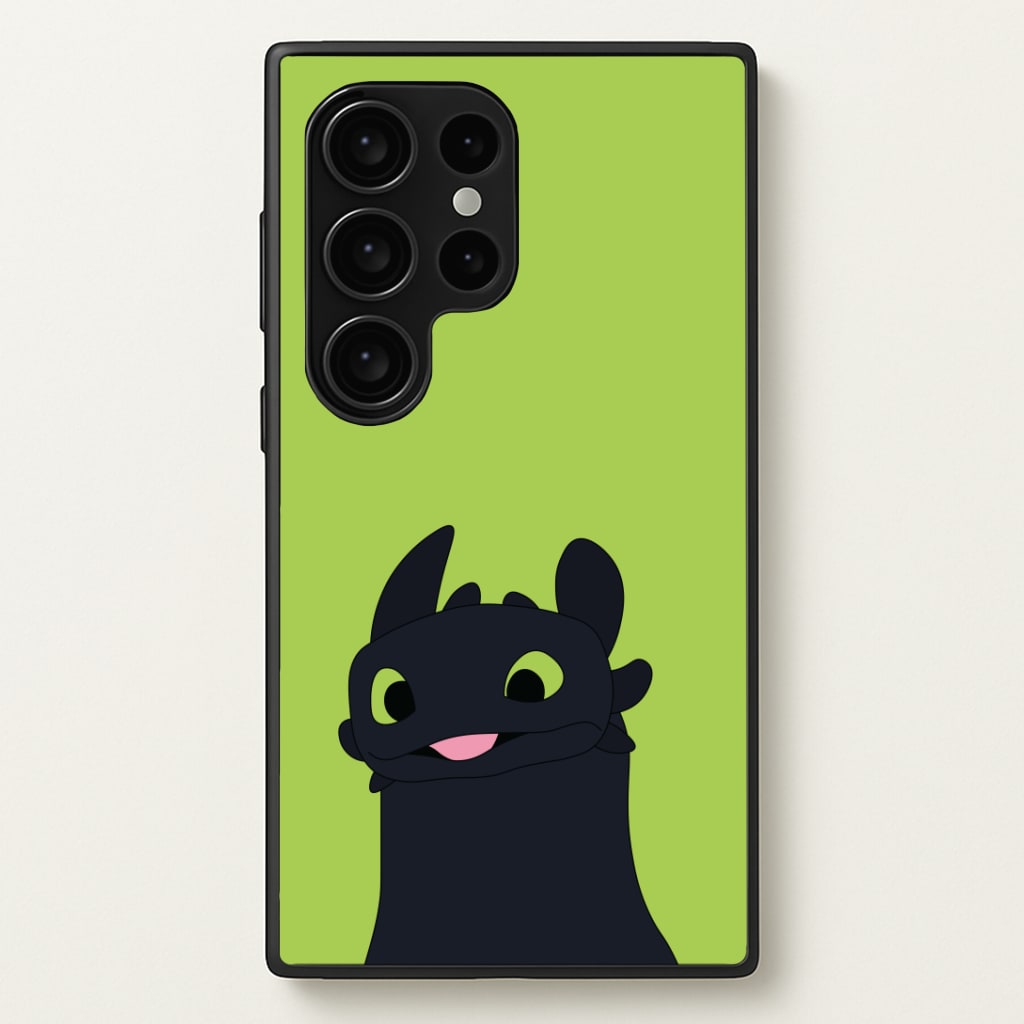 Black Fury Dragon Phone Case